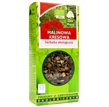 Dary Natury Herbatka ekologiczna Malinowa Kresowa 50g