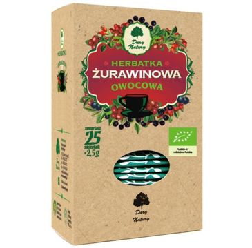 Dary Natury Herbatka Ekologiczna Żurawinowa 25x2.5g