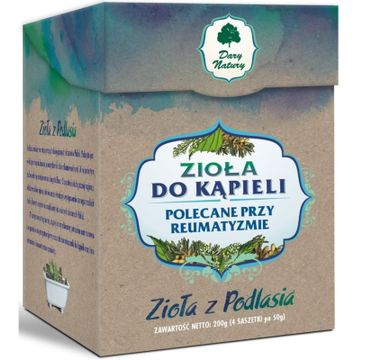 Dary Natury Zioła Do Kąpieli polecane przy reumatyźmie (4x50 g)