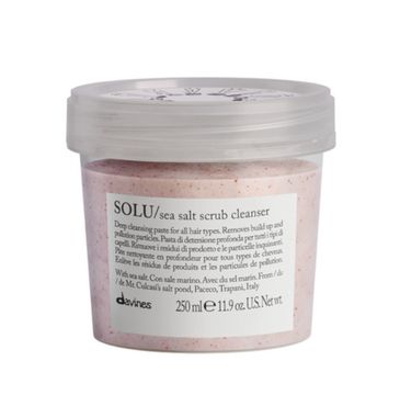 Davines Essential Haircare Solu Sea Salt Scrub Cleanser peeling do skóry głowy (250 ml)