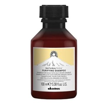 Davines Naturaltech Purifying Shampoo szampon oczyszczający przeciwłupieżowy (100 ml)