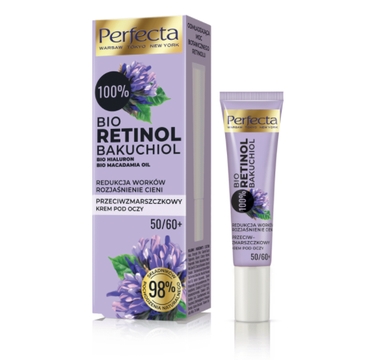 Perfecta Bio Retinol Bakuchiol Przeciwzmarszczkowy krem pod oczy 50/60+ (15 ml)