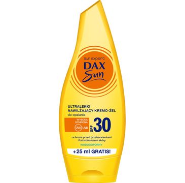 Dax Sun Ultralekki nawilżający kremo-żel do opalania SPF30 (175 ml)