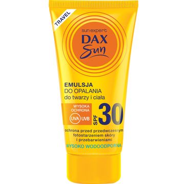 Dax Sun emulsja do opalania (do twarzy i ciała SPF 30 travel 50 ml)