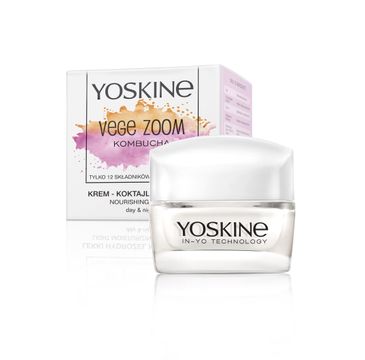 Yoskine Vege Zoom krem-koktajl odżywczy na dzień i na noc Kombucha (50 ml)