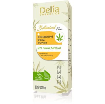 Delia Botanical Flow – regenerujące serum-booster 50% naturalnego oleju konopnego (10ml)