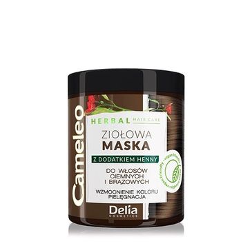 Delia – Cameleo Herbal maska ziołowa Maska brązowa (250 ml)