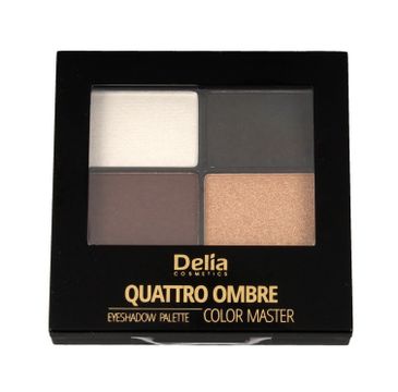 Delia cienie do powiek 404 Quattro Ombre Color Master (1 szt.)