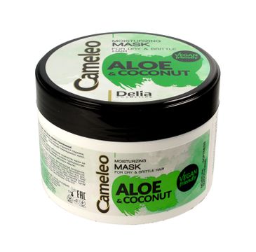 Delia Cosmetics Cameleo Aloes i Kokos Maska nawilżająca do włosów 200ml
