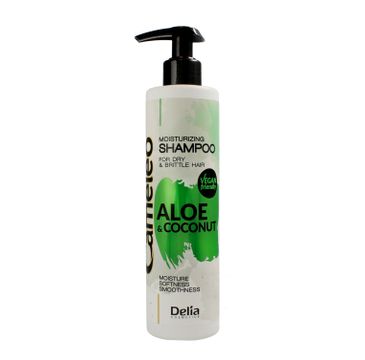 Delia Cosmetics Cameleo Aloes i Kokos Szampon nawilżający do włosów 250ml