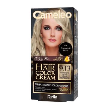 Delia Cosmetics Cameleo HCC farba do włosów omega+ nr 9.13 champagne blond 60 ml