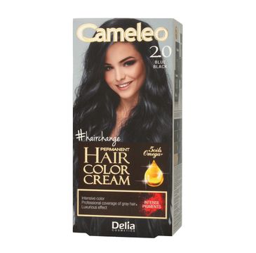 Delia Cosmetics Cameleo HCC farba do włosów permanentna omega+ nr 2.0 blue black 119 ml