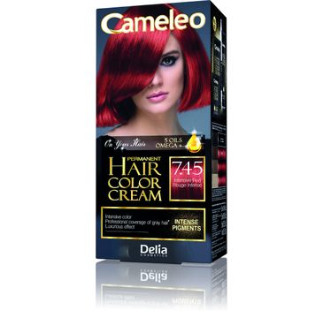 Delia Cosmetics Cameleo HCC farba do włosów permanentna Omega+ nr 7.45 119 ml