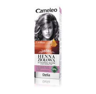 Delia Cosmetics Cameleo henna ziołowa nr 7.4 rudy (75 g)