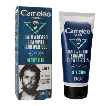 Delia Cosmetics Cameleo Men szampon i żel pod prysznic 2w1 Refreshing 150 ml