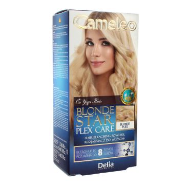 Delia Cosmetics Cameleo Rozjaśniacz do włosów Blonde Star Plex Care 1 op.