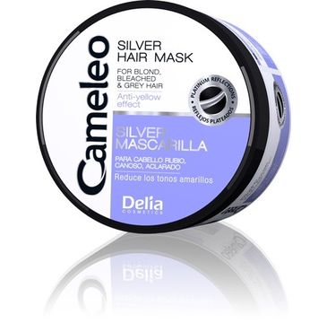Delia Cosmetics Cameleo Silver maska do włosów przeciw żółtym odcieniom 200 ml