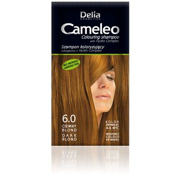 Delia Cosmetics Cameleo szampon do włosów koloryzujący 6.0 ciemny blond 40 ml
