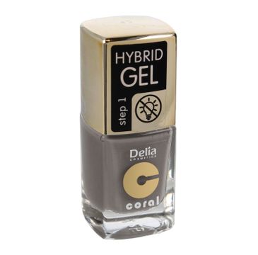 Delia Cosmetics Coral Hybrid Gel Emalia do paznokci nr 45  11ml