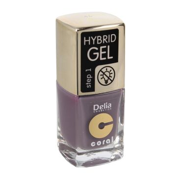 Delia Cosmetics Coral Hybrid Gel Emalia do paznokci nr 46  11ml