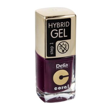 Delia Cosmetics Coral Hybrid Gel Emalia do paznokci nr 48  11ml