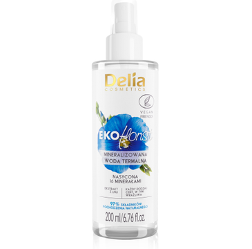 Delia Cosmetics Eko Florist Len Mineralizowana Woda termalna (200 ml)
