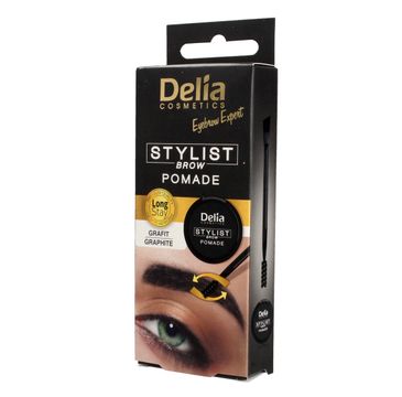 Delia Cosmetics Eyebrow Expert pomada do brwi Grafit (1 szt.)