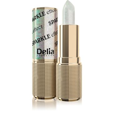 Delia Cosmetics Glamour Pomadka do ust Sparkle Effect nr 601 it's happening (4  g)