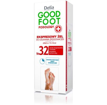Delia Cosmetics Good Foot ekspresowy żel do usuwania zrogowaceń 60 ml