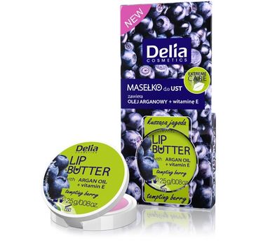 Delia Cosmetics Lip Butter Masełko do ust Kusząca Jagoda 2.5 g