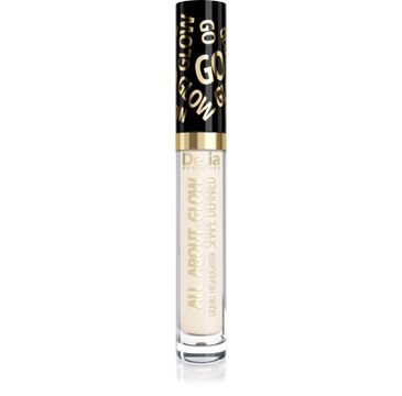Delia Cosmetics Shape Defined Rozświetlacz w płynie All About Glow nr 02 Champagne 3 g