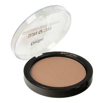 Delia Cosmetics Shape Defined Sun Glow Puder prasowany brązujący nr 402 Brunette  9g