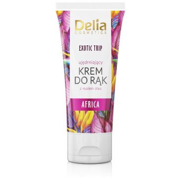 Delia Exotic Trip ujędrniający krem do rąk  z masłem shea (50ml)