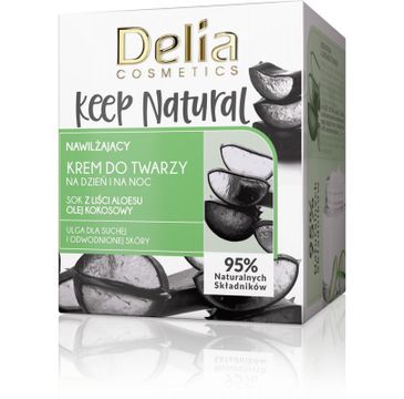 Delia krem do twarzy (Keep Natural na dzień i na noc nawilżający 50 ml)