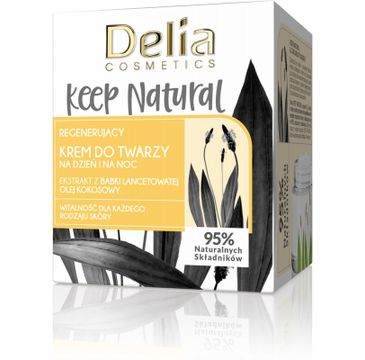 Delia krem do twarzy (Keep Natural na dzień i na noc regenerujący 50 ml)
