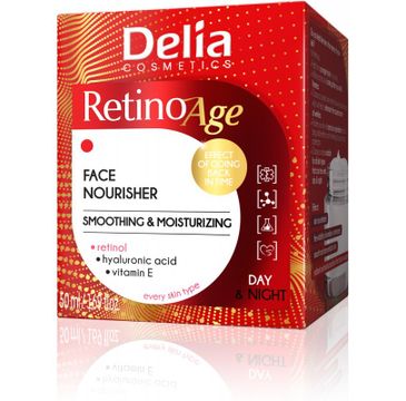 Delia – Retino age krem do twarzy wygładzający odżywczy dzień i noc (50 ml)