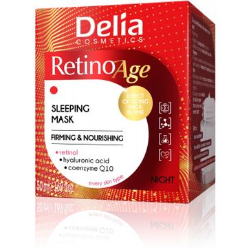Delia – Retino Age odżywczo-ujędrniająca krem-maska ​​na noc (50 ml)