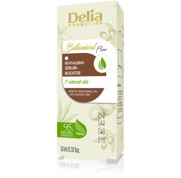 Delia Rewitalizujące serum-booster 7 naturalnych olejów Botanical Flow (10 ml)