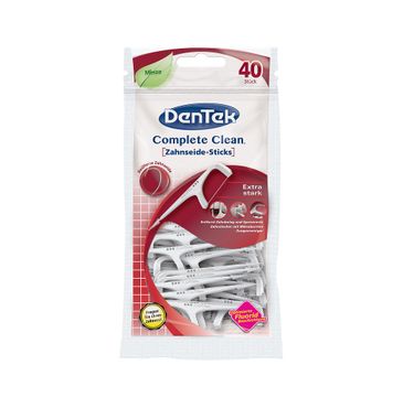 DenTek Complete Clean wykałaczki do zębów z nitką uniwersalne (40 szt.)