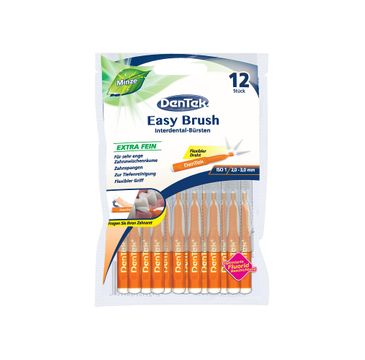 DenTek Easy Brush szczoteczka do przestrzeni międzyzębowych rozmiar 1 (12 szt.)