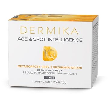 Dermika Age&Spot Intelligence Krem naprawczy na noc dla cery z przebarwieniami (50 ml)