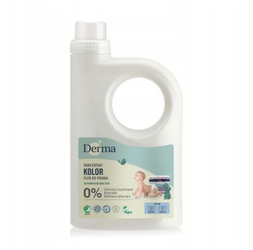 Derma Skoncentrowany płyn do prania kolorowych tkanin od pierwszego dnia życia (945 ml)