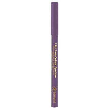 Dermacol 12H True Colour Eyeliner długotrwały eyeliner w kredce 3 Purple (2 g)