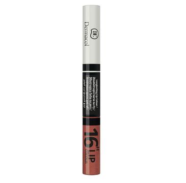 Dermacol 16H Lip Colour Longlasting 2w1 pomadka i błyszczyk do ust 24 7.1ml