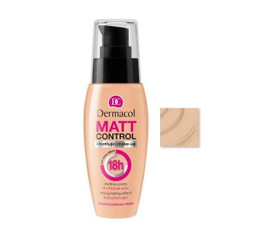 Dermacol 18H Matt Control Foundation matujący podkład do twarzy 03 30ml