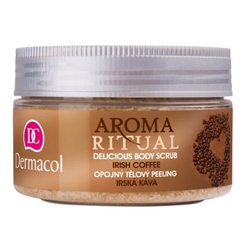 Dermacol Aroma Ritual Delicious Body Scrub peeling do ciała Irish Coffee 200g