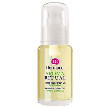 Dermacol Aroma Ritual Stress Relief Body Oil olejek do ciała Grape & Lime 50ml