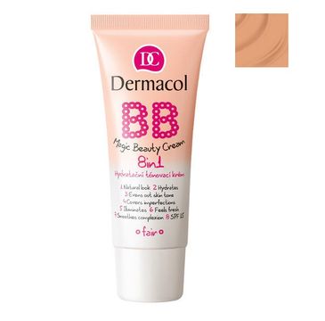 Dermacol BB Magic Beauty Cream 8in1 nawilżający krem BB Sand SPF15 30ml