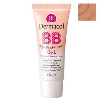 Dermacol BB Magic Beauty Cream 8in1 nawilżający krem BB Shell SPF15 30ml