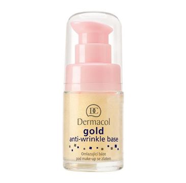 Dermacol Gold Anti-Wrinkle Base odmładzająca baza pod makijaż 15ml